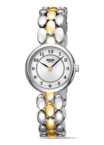 BOCCIA LADIES TITANIUM TWO-TONE BRACELET 3378-02