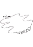 STOLEN GIRLFRIENDS CLUB TRIPLE HEART LOVE CHAIN NECKLACE JWL4-24-2