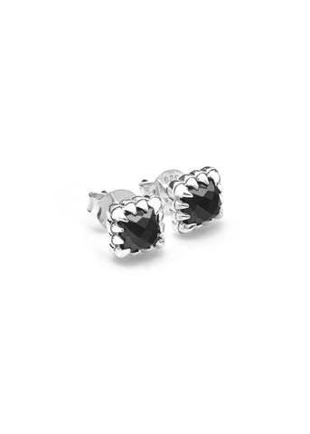 STOLEN GIRLFRIENDS CLUB MINI CLAW BLACK ONYX STUD EARRINGS JWL239030