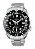 SEIKO PROSPEX G.M.T AUTOMATIC BLACK DIAL STAINLESS BRACELET HBC002J