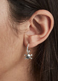 STOLEN GIRLFRIENDS CLUB PIRATE FLAG SLEEPER EARRINGS JWL3-24-4