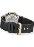G-SHOCK ANALOGUE GOLD DIAL GOLD CASE BLACK RESIN BAND GMC2500G-9A