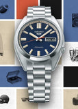 SEIKO 5 SPORTS AUTOMATIC SNXS SERIES BLUE DIAL STAINLESS SRPK87K