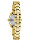 BULOVA LADIES SURVEYOR MINI PINK DIAL GOLD BRACELET 97L187