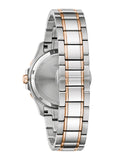 BULOVA LADIES MARINE STAR DIAMOND SET PEARL DIAL TWO-TONE 98P228