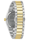 BULOVA GENTS CLASSIC SUPER SEVILLE BLACK DIAL TWO-TONE 98B458