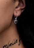 STOLEN GIRLFRIENDS CLUB LOVE ANCHOR ONYX EARRINGS JWL202450
