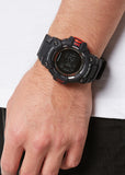 CASIO G-SHOCK DIGITAL G-SQUAD BLUETOOTH BLACK RESIN BAND GBD100-1D