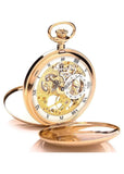 ROYAL LONDON POCKET WATCH MECHANICAL GOLD CASE 91206.02