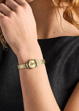 FOSSIL SCARLETTE MINI SIZE GOLD DIAL GOLD BRACELET ES5474