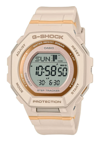 CASIO G-SHOCK G-SQUAD DIGITAL STEP TRACK MID SIZE SOFT PINK GMDB300-4D