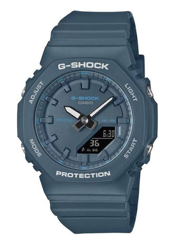 CASIO G-SHOCK DUO SLIM SMALL SIZE BLUE RESIN BAND GMAP2100BA-2A