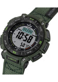 CASIO PROTREK DIGITAL CLIMBER LINE GREEN CASE GASTLON BAND PRG340B-3D