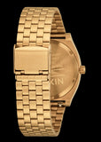 NIXON TIME TELLER GOLD GREEN SUNRAY DIAL A045 1919-00