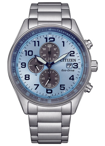 CITIZEN GENTS ECO-DRIVE LIMITED EDITION BLUE DIAL STAINLESS CA0770-72M