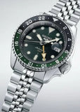 SEIKO 5 SPORTS AUTOMATIC G.M.T BI-COLOUR GREEN STAINLESS SSK035K