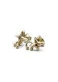STOLEN GIRLFRIENDS CLUB COSMIC PUNK STUD EARRING GOLD PLATED JWL3-25-2-GP