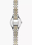 SKAGEN ANITA MICRO MOTHER OF PEARL DIAL TWO-TONE BRACELET SKW3191