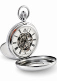 ROYAL LONDON POCKET WATCH MECHANICAL SILVER 91208-01