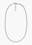 FOSSIL JEWELLERY HERITAGE D-LINK ANCHOR SILVER NECKLACE JA7243040