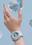 CASIO G-SHOCK MID SIZE DUO SILKY TONE BLUE RESIN BAND GMAS110ST-2A