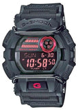 CASIO G-SHOCK WITH FACE PROTECTOR RED ACCENTS BLACK BAND GD400-1D