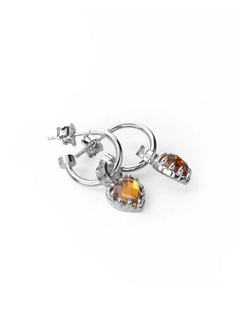STOLEN GIRLFRIENDS CLUB LOVE ANCHOR ORANGE CITRINE EARRINGS JWL20245-OC