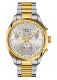 TISSOT SWISS PR100 CHRONOGRAPH T-CLASSIC SILVER DIAL T150-417-22-031-00