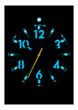 NIXON SMYTH 44 TUNNEL BLACK OMBRE STAINLESS STEEL A1414-5306-00