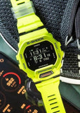 CASIO G-SHOCK G-SQUAD BLUETOOTH BRIGHT YELLOW RESIN BAND GBD200-9D