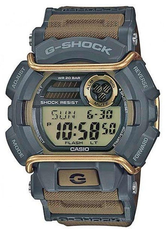 CASIO G-SHOCK WITH FACE PROTECTOR ARMY GREEN RESIN BAND GD400-9D