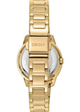 DKNY EVENING CRYSTAL SET CHAMPAGNE DIAL GOLD BRACELET DK1L105M0055