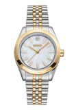 DKNY NOLITA MIDI MOTHER OF PEARL DIAL TWO-TONE BRACELET DK1L029M0075