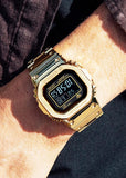 CASIO G-SHOCK G-STEEL SOLAR DIGITAL GOLD EDITION BRACELET GMWB5000GD-9D