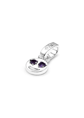 STOLEN GIRLFRIENDS CLUB NEW CRUSH LOVE AMETHYST CHARM JWL24-CBC-12