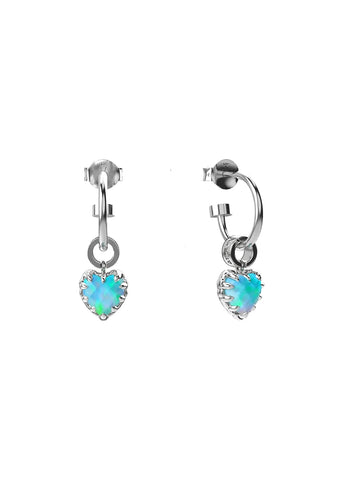 STOLEN GIRLFRIENDS CLUB LOVE ANCHOR OPAL EARRINGS JWL20245-RO