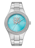 DKNY PARSONS GLITZ BLUE DIAL STAINLESS STEEL BRACELET DK1L025M0035