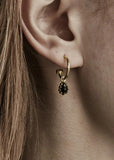 STOLEN GIRLFRIENDS CLUB LOVE CLAW TEAR DROP BLACK ONYX JWL23902O-18YGP