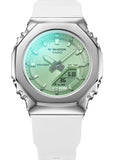 CASIO G-SHOCK METAL GUARD DUO SLIM MID SIZE GREEN DIAL GMS2100SR-7A