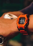 CASIO G-SHOCK SPORTS DIGITAL BLUETOOTH STEPTRACKER ORANGE GDB500FL-4D