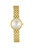 TISSOT SWISS LADIES LOVELY SILVER DIAL GOLD BRACELET T058-009-33-031-00