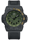 LUMINOX NSF GREEN DIAL BLACK BAND BOX SET BLACK NATO BAND XS.3517 NSF SET