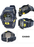 CASIO G-SHOCK DIGITAL / TIDE GRAPH BLUE RESIN BAND G7900-2D