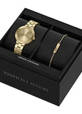 ARMANI EXCHANGE JACKIE GOLD GIFT BOX SET GOLD BRACELET AX7177SET