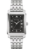BULOVA GENTS FRANK SINATRA STAINLESS STEEL BRACELET 96B461