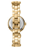 DKNY OPEN LINK BLACK DIAL GOLD BRACELET DK1L162M0045
