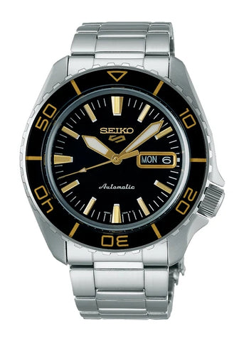 SEIKO 5 SPORTS AUTOMATIC SKX SERIES BLACK DIAL STAINLESS SRPK99K