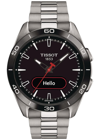 TISSOT SWISS T-TOUCH CONNECT SPORT SOLAR TITANIUM BRACELET T153-420-44-051-00