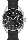 BULOVA GENTS LUNAR PILOT CHRONOGRAPH BOX SET STAINLESS STEEL 96K111
