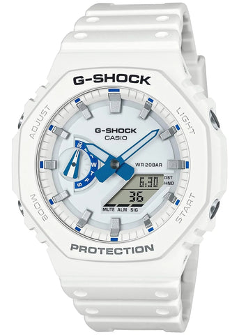 CASIO G-SHOCK CARBON CORE GUARD DUO SEA OF STAR GLOW WHITE GA2100HDS-7A